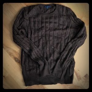 Gap Brown cable knit sweater